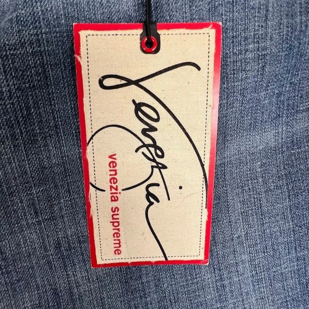 Lane Bryant Jeans 32 Bootcut Stretch Denim‎ Medium Wash Embroidered Pocket NWT